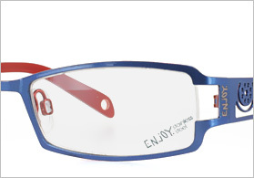 Brillengläser für eine Metall Halbrandbrille