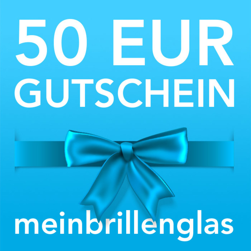 Meinbrillenglas gutschein 50