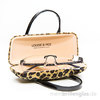 Brillenetui leopard offen