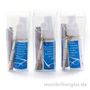 Brillen reinigungsset dreier