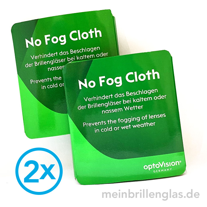 No fog cloth anti beschlag brillentuch 2er packung
