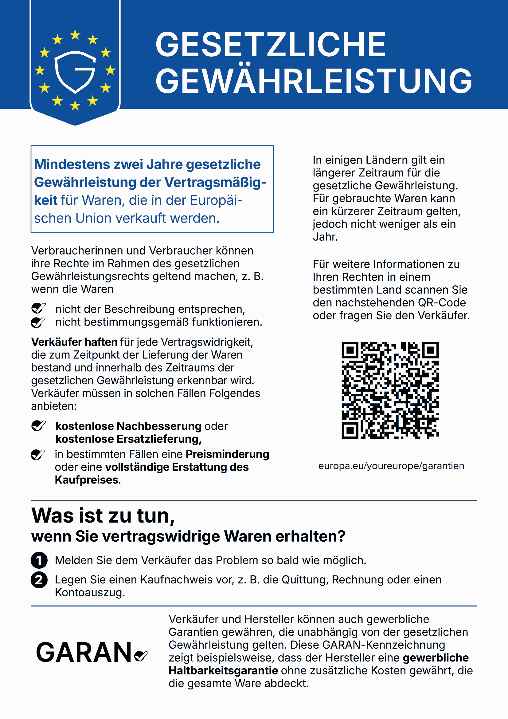 Gewährleistung