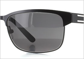 Sonnenbrillengläser für Metall Vollrandbrille